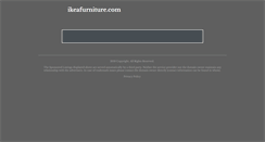 Desktop Screenshot of ikeafurniture.com